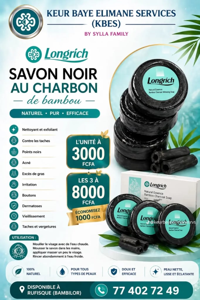 Savon noir longrich