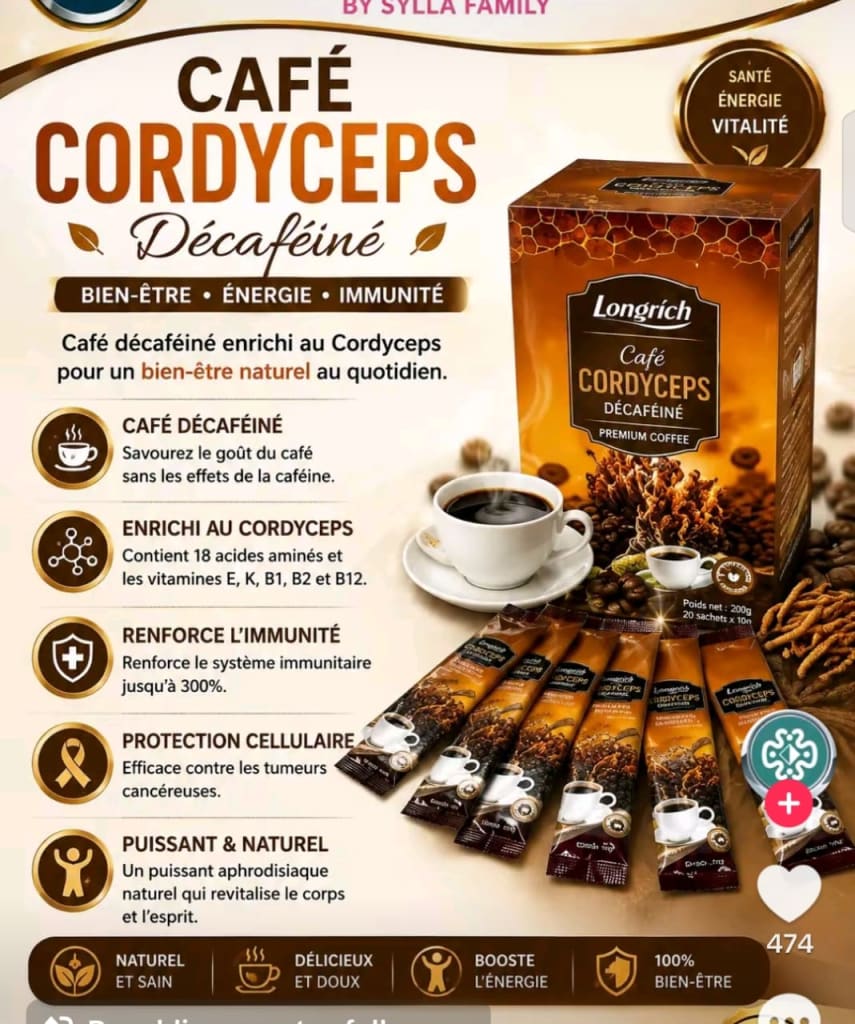 Café Cordy ceps longrich